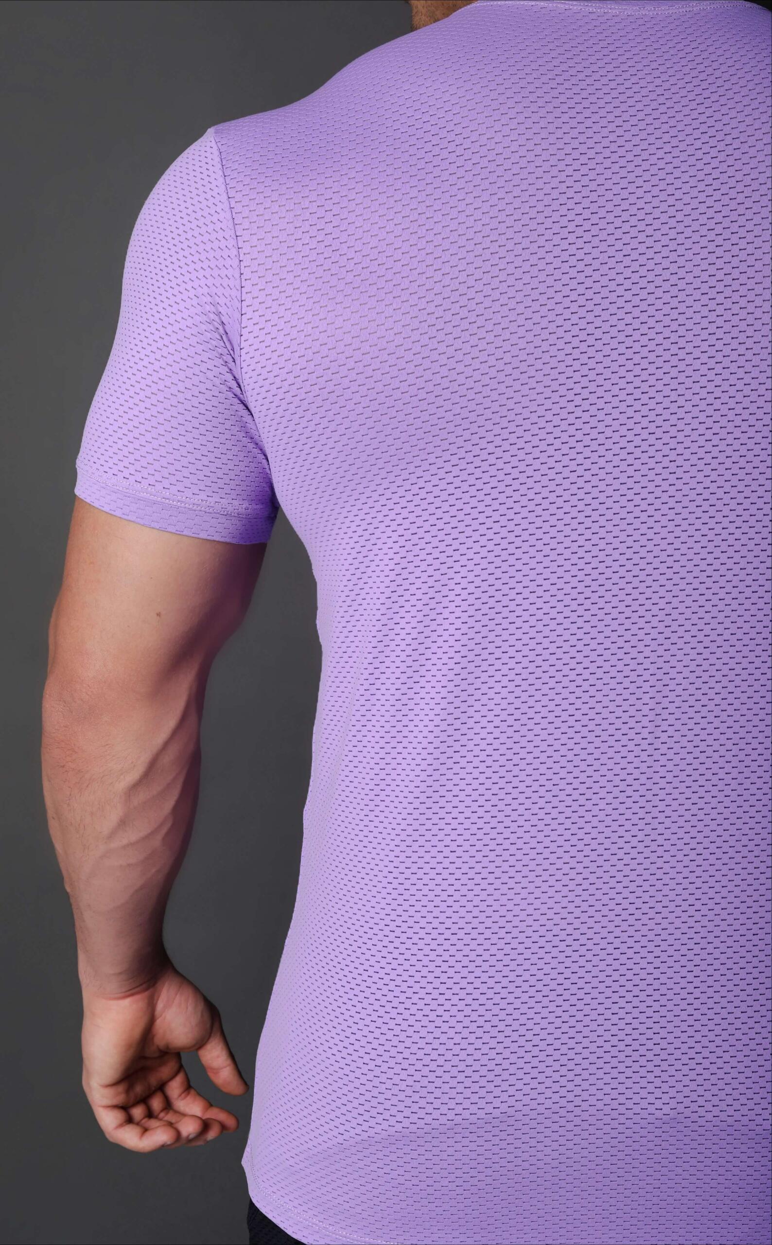 Camiseta training air light purple 5