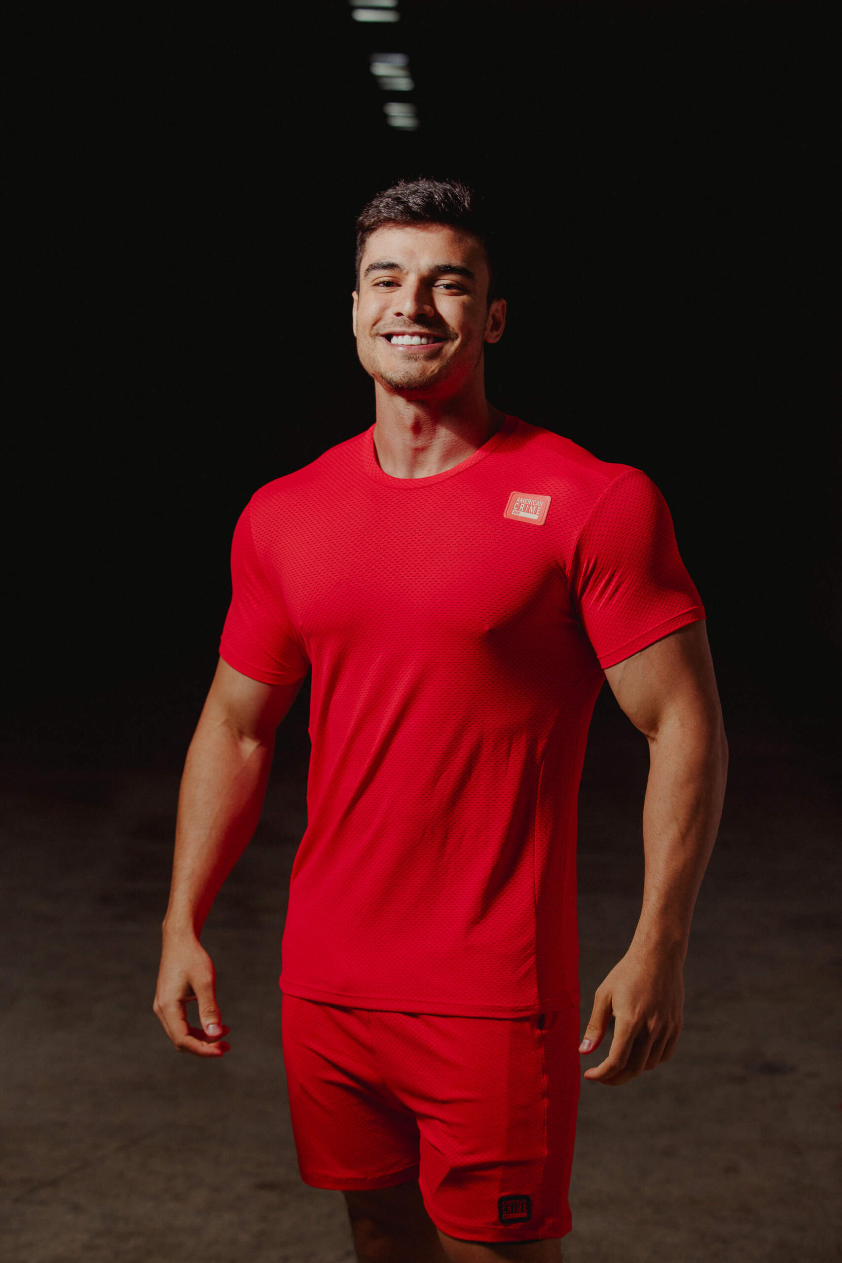 camiseta training air all red NEW