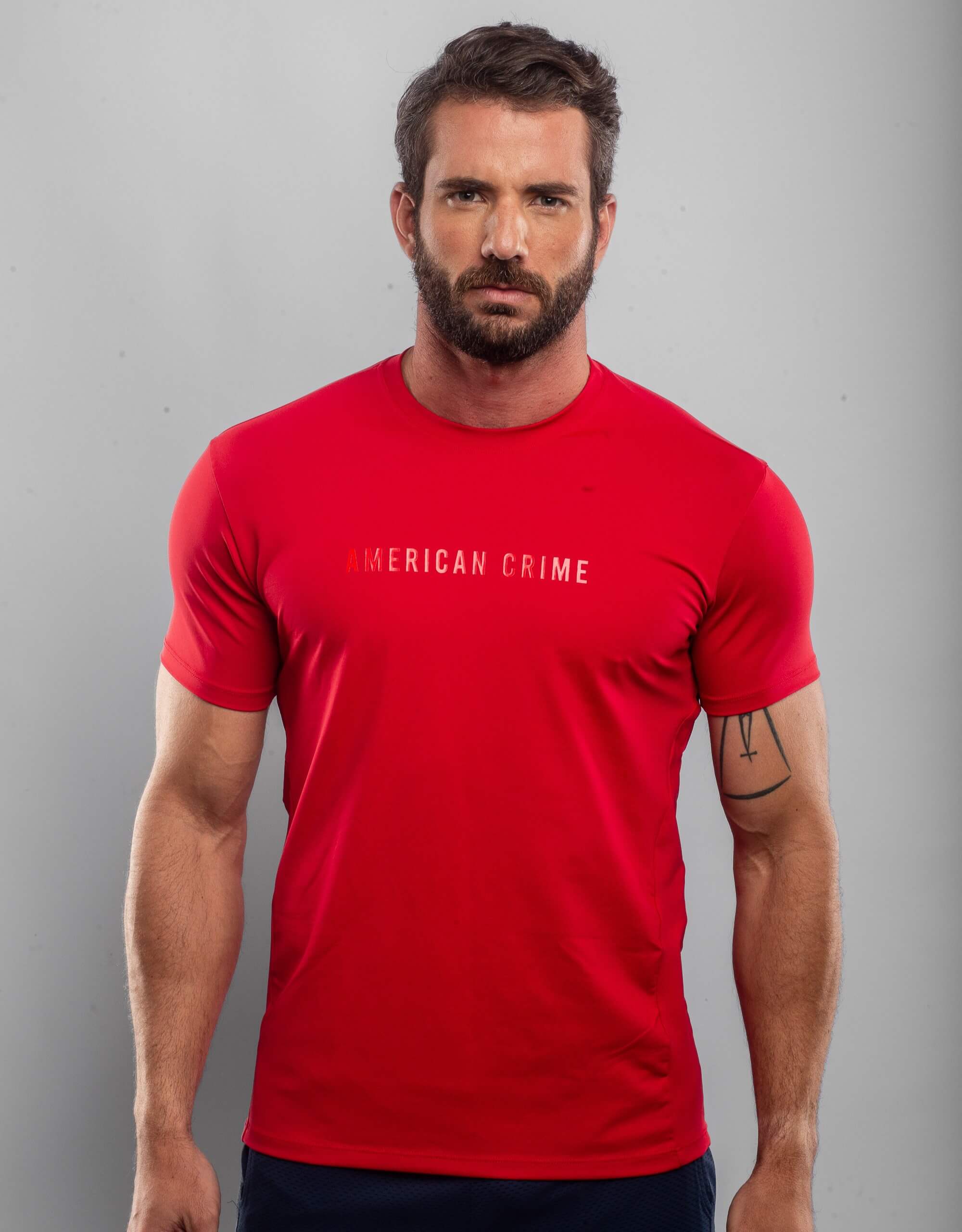 Camiseta Training Cool Redesign Amrc Scarlet Red 7