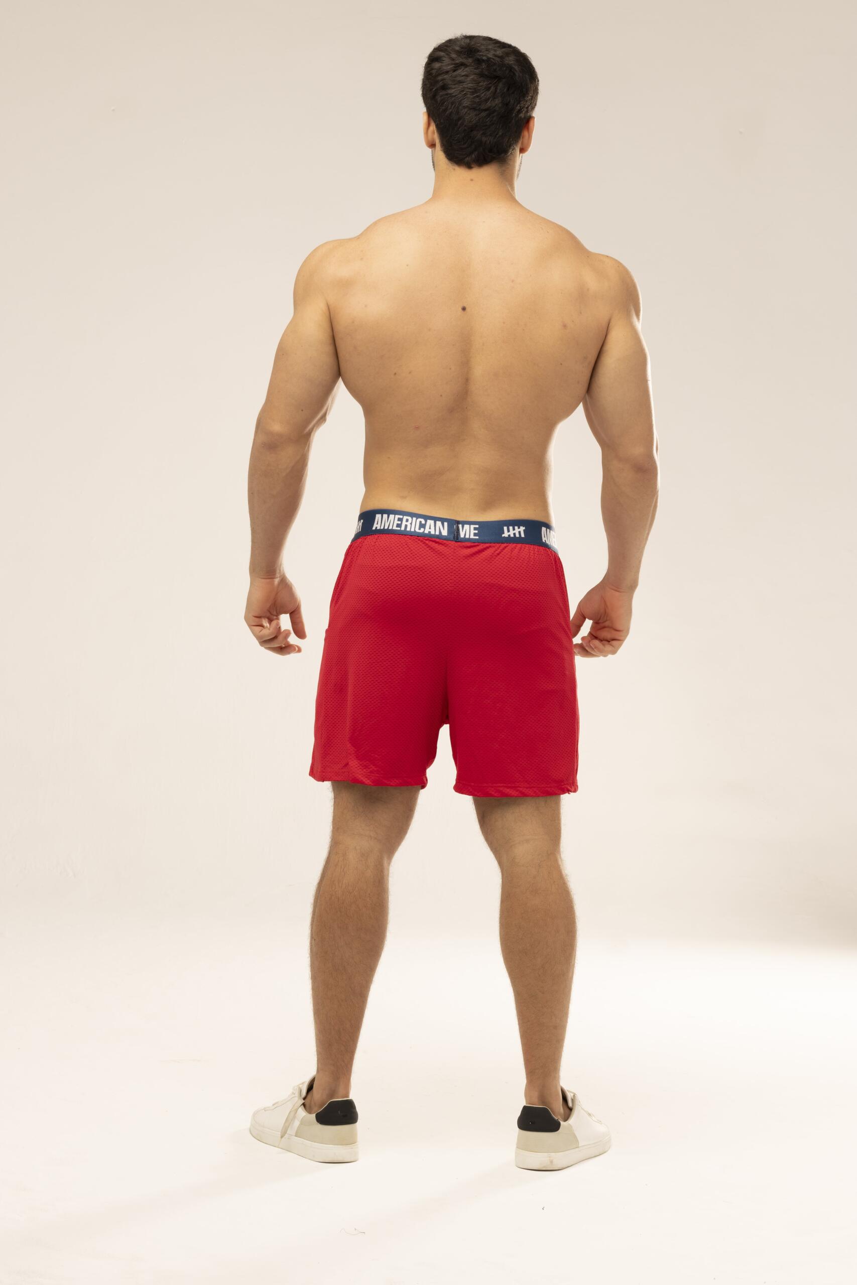 Bermuda Training Air Pocket Red 2-min