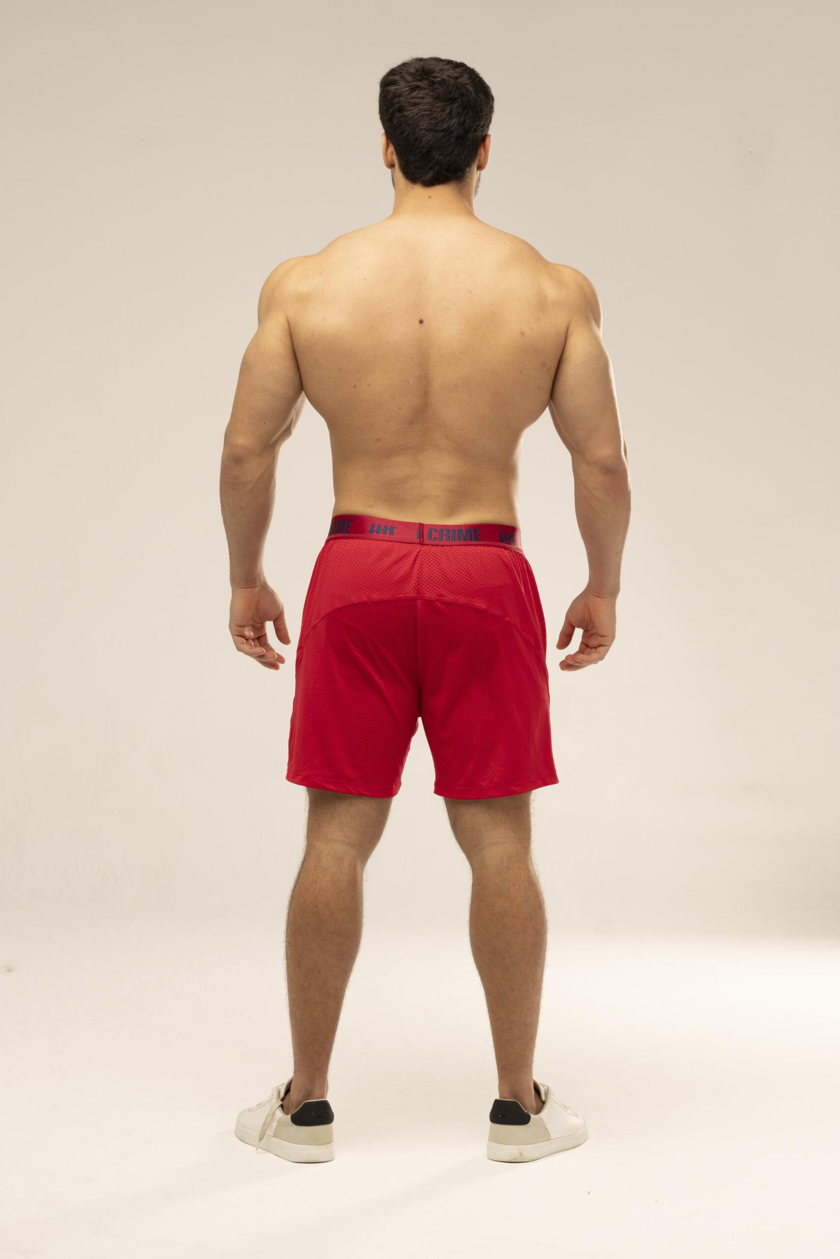Bermuda Training Air Red And Dark Blue 2-min