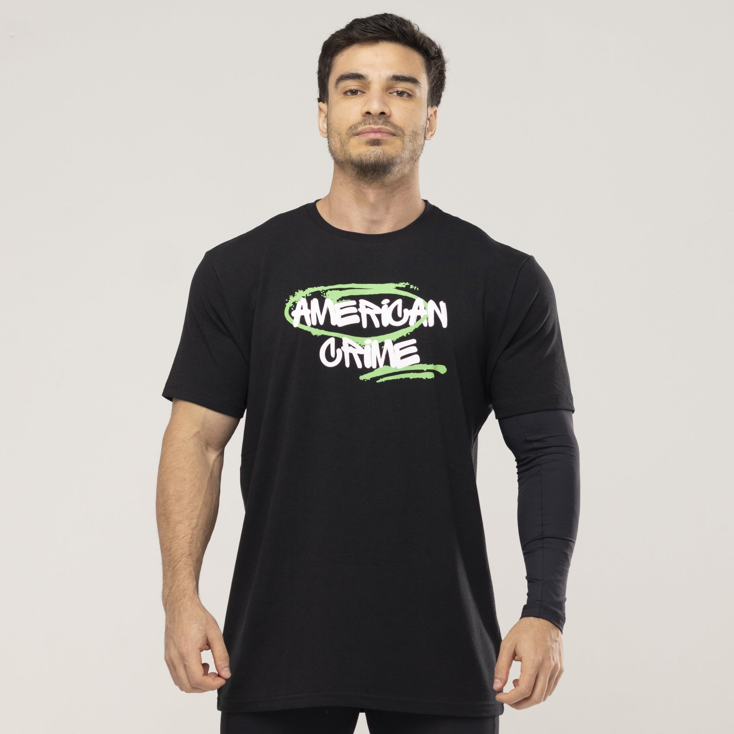 ok frente – camisa algodão black – estampa frente