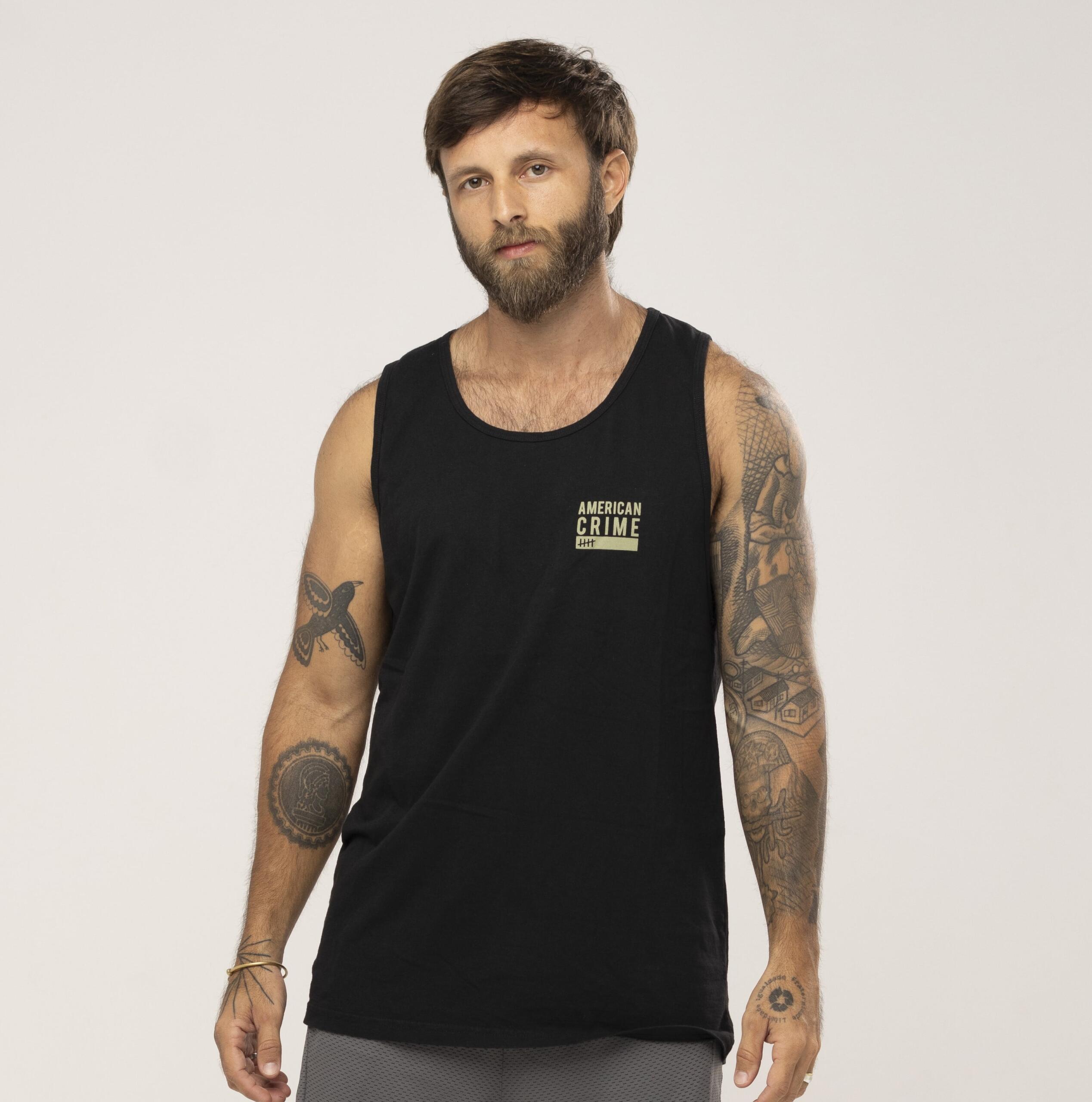 ok perto – frente regata black cogumelo costa
